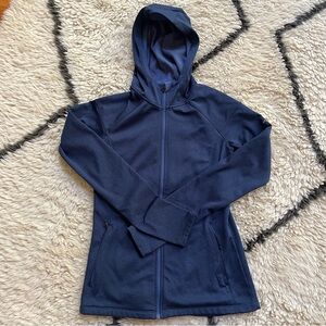 Columbia Omni-Wick Zip Up Hooded Sweatshirt – Blue – Size Small